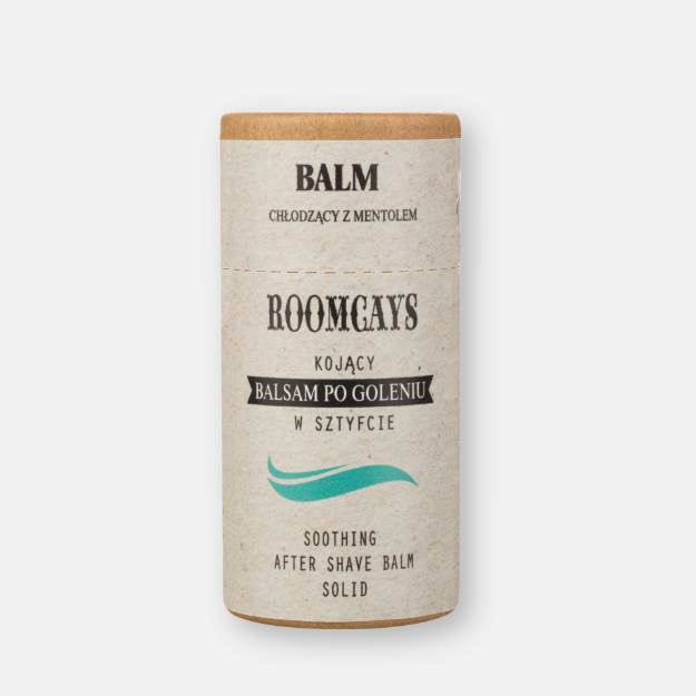 Roomcays Erkekler İçin Mentollü Ferahlatıcı Tıraş Sonrası Bakım Balsamı 35 gr resmi